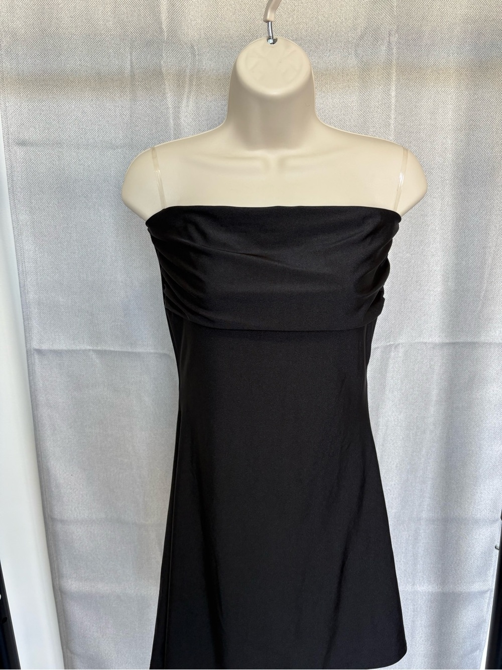 Windsor Strapless Black Midi Dress